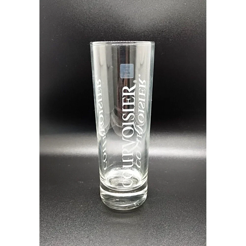 Courvoisier Cognac Etched Glass Tumbler 6